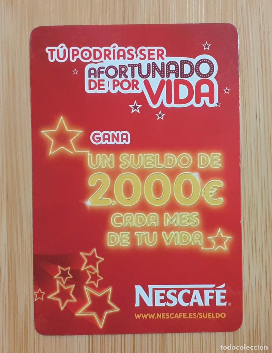 Coleccionismo calendarios: CALENDARIO BOLSILLO NESCAFE 2009