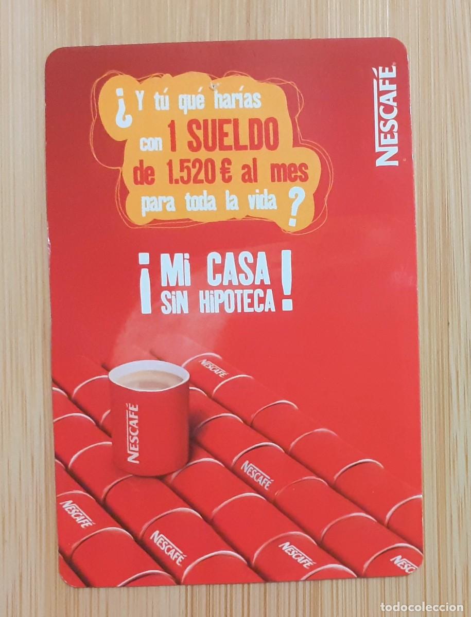 Coleccionismo calendarios: CALENDARIO BOLSILLO NESCAFE 2008