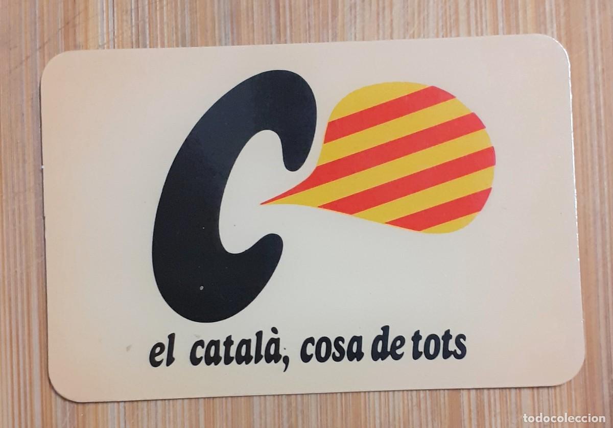 Coleccionismo calendarios: CALENDARIO BOLSILLO EL CATALA, ES COSA DE TOTS 1984