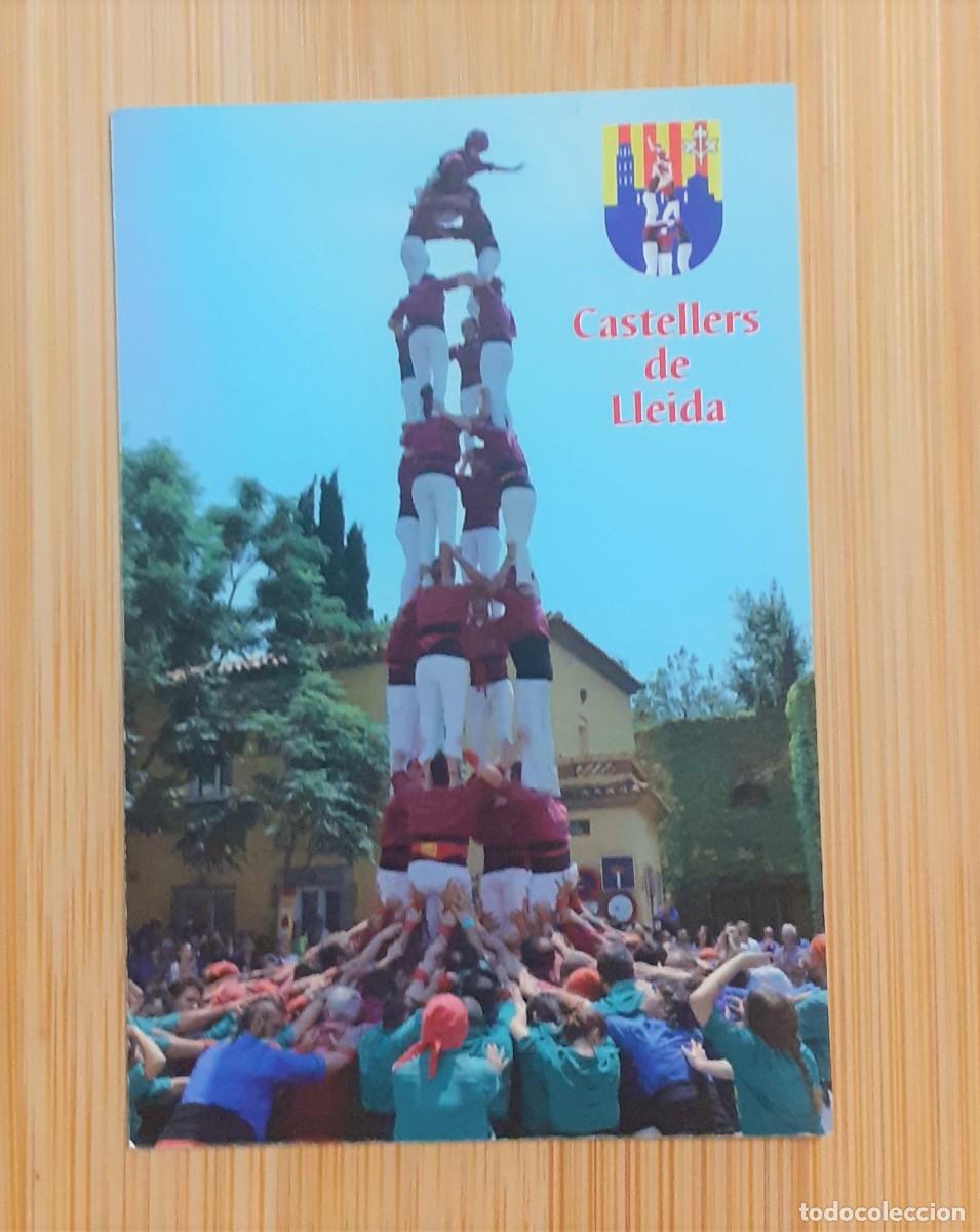 Coleccionismo calendarios: CALENDARIO BOLSILLO CASTELLERS DE LLEIDA 2014