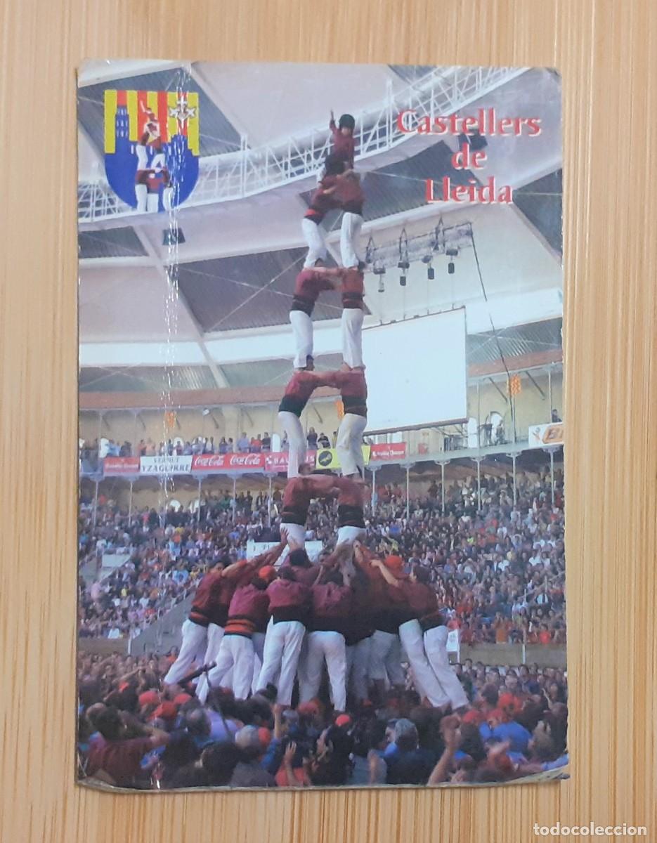 Coleccionismo calendarios: CALENDARIO BOLSILLO CASTELLERS DE LLEIDA 2009