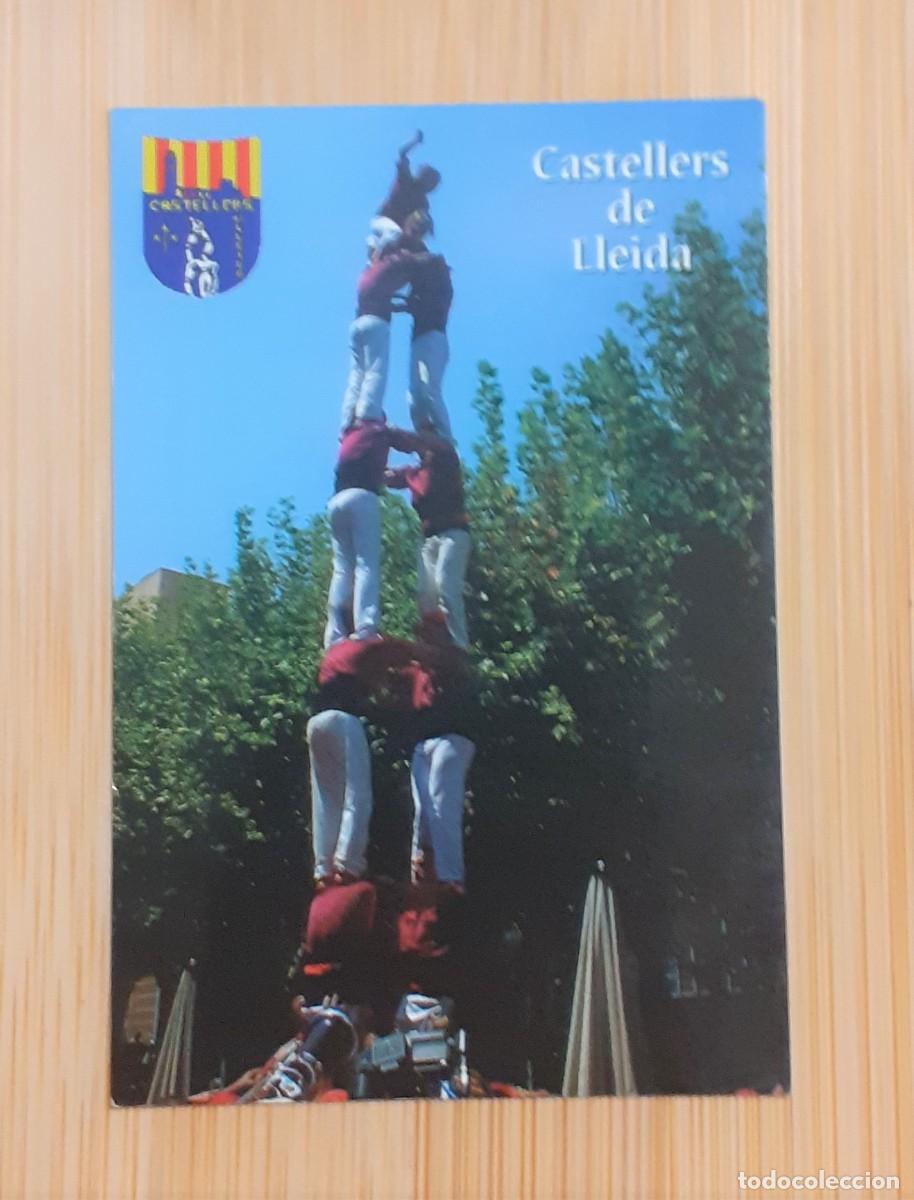 Coleccionismo calendarios: CALENDARIO BOLSILLO CASTELLERS DE LLEIDA 2005