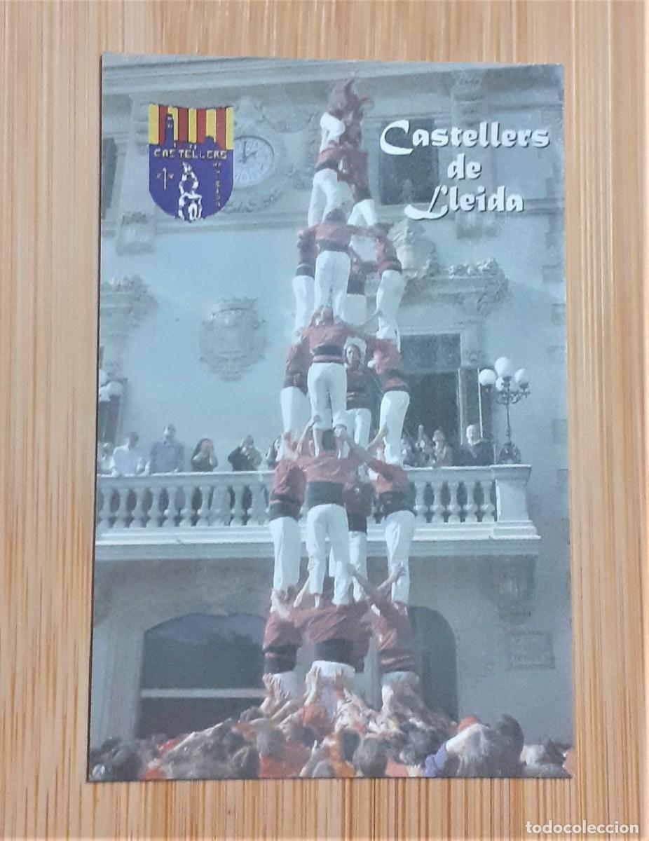 Coleccionismo calendarios: CALENDARIO BOLSILLO CASTELLERS DE LLEIDA 2004