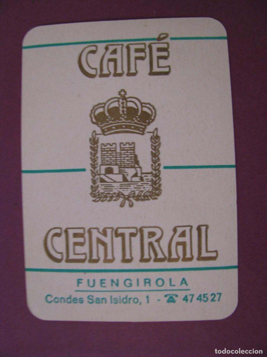Coleccionismo calendarios: CALENDARIO DE BOLSILLO. CAF&Eacute; CENTRAL, FUENGIROLA 1991