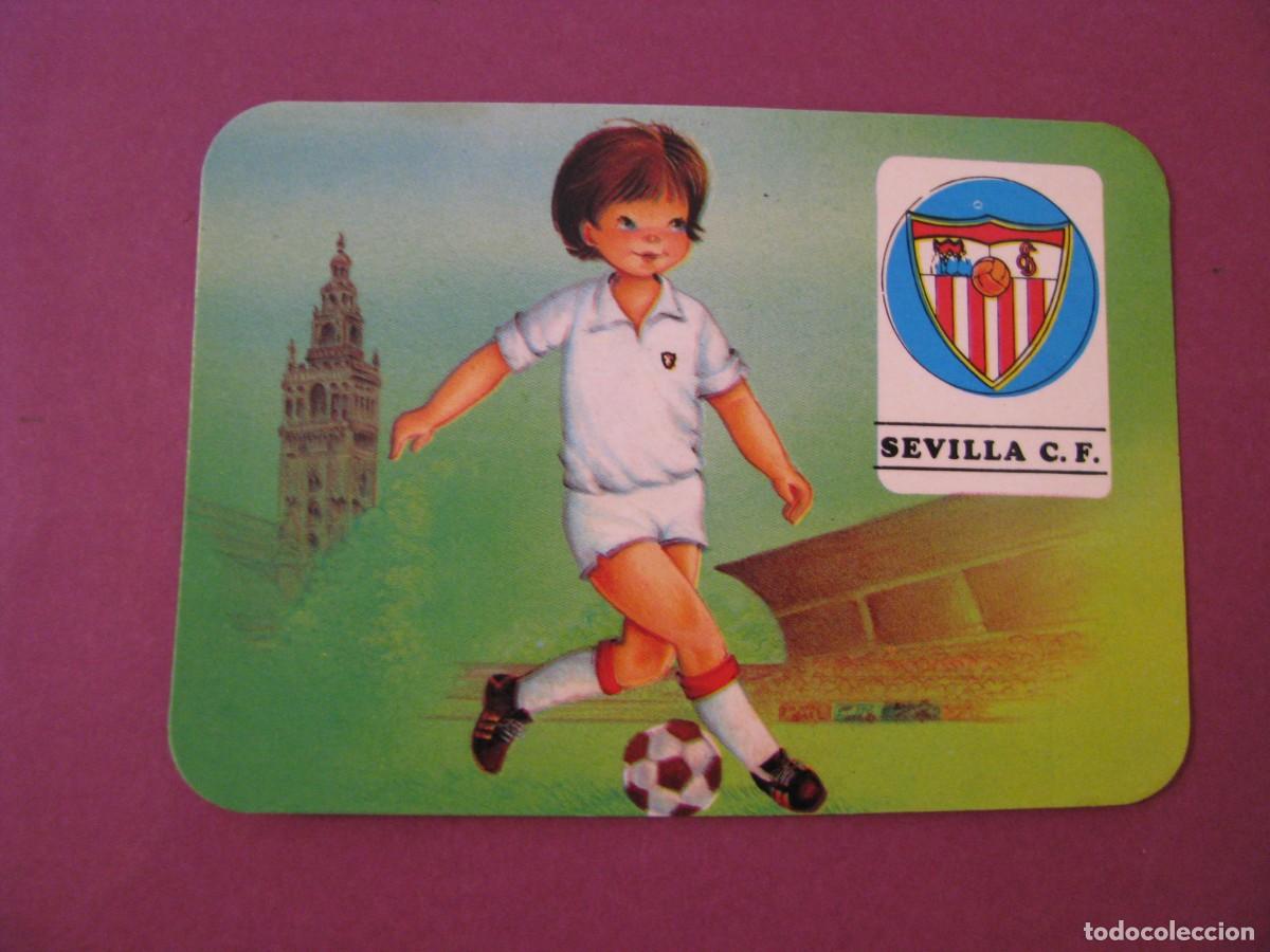 Coleccionismo calendarios: CALENDARIO DE BOLSILLO. FUTBOL SEVILLA C. F. 1989. HAMBURGUESERIA LAS AMERICAS, MALAGA