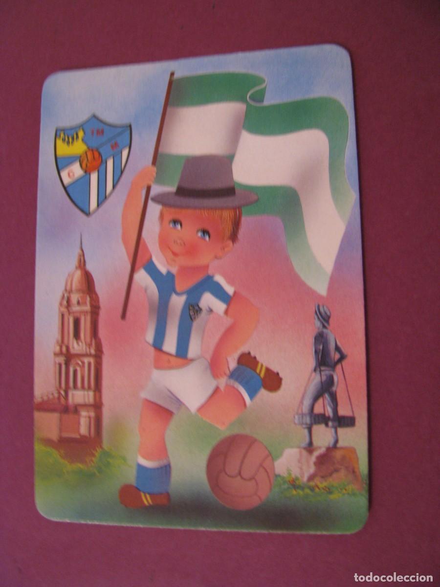 Coleccionismo calendarios: CALENDARIO DE BOLSILLO. FUTBOL C. D. MALAGA. AUTOS FORTUNA RENT A CAR, MALAGA 1990