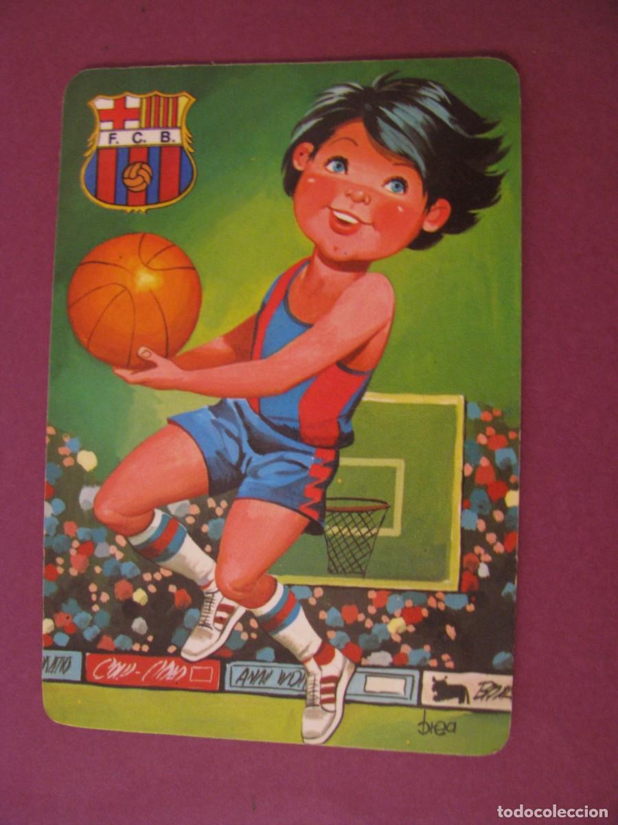 Coleccionismo calendarios: CALENDARIO DE BOLSILLO. FUTBOL F. C. BARCELONA. JUGUETES BETRONZA 1985