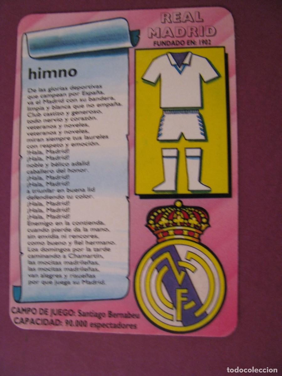 Coleccionismo calendarios: CALENDARIO DE BOLSILLO. FUTBOL REAL MADRID. BAZARES EL PE&Ntilde;ON DE GIBRALTAR 1994