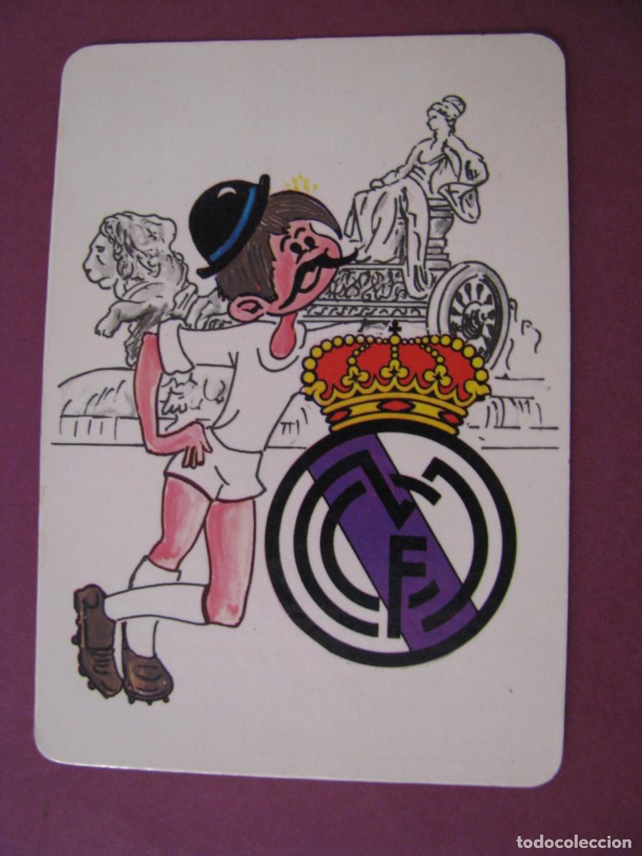 Coleccionismo calendarios: CALENDARIO DE BOLSILLO. FUTBOL REAL MADRID. 1987. BAR ANODE, MALAGA