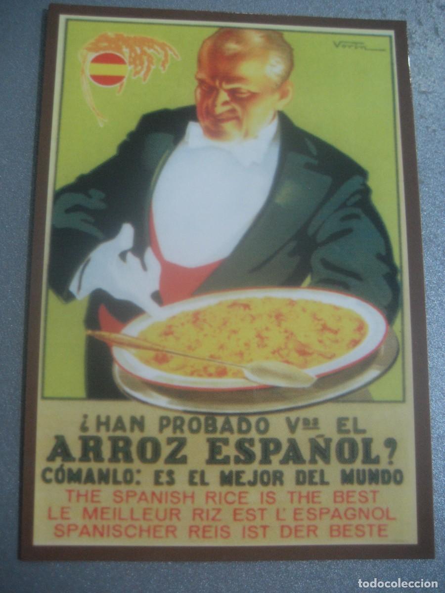 Coleccionismo calendarios: CALENDARIO CARTELES ANUNCIOS 1961. ARROZ ESPA&Ntilde;OL. N&ordm;8