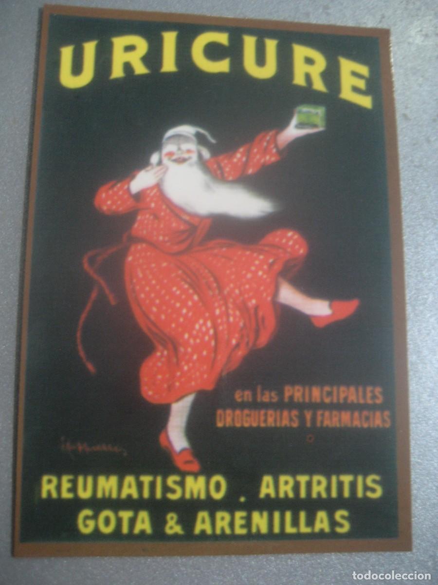 Coleccionismo calendarios: CALENDARIO CARTELES ANUNCIOS 1961. URICURE, REUMATISMO, ARTRITIS, GOTA & ARENILLAS. N&ordm;21