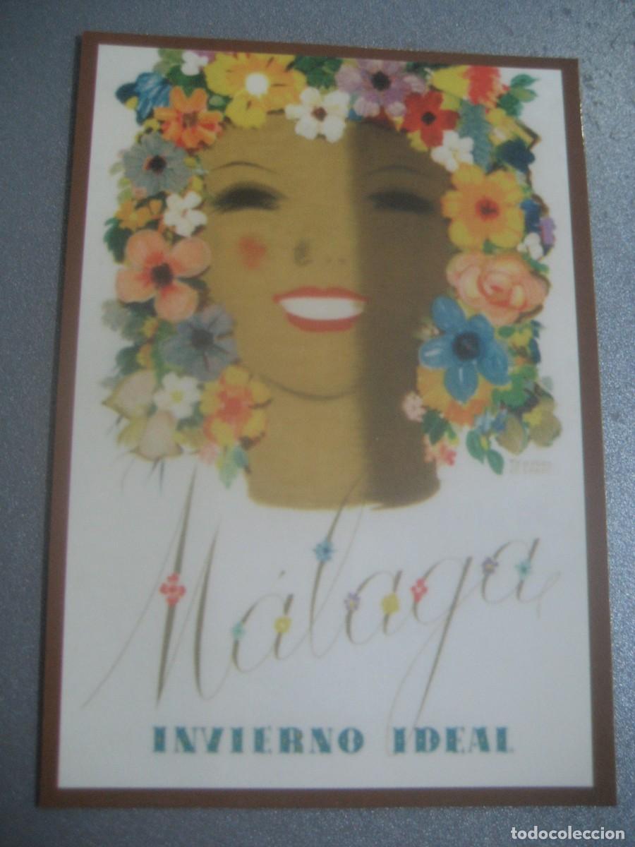 Coleccionismo calendarios: CALENDARIO CARTELES ANUNCIOS 1961. MALAGA INVIERNO IDEAL. N&ordm;23