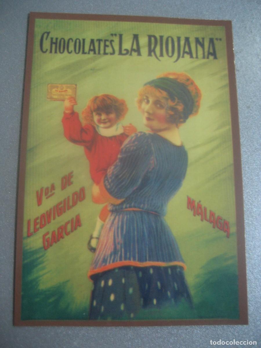 Coleccionismo calendarios: CALENDARIO CARTELES ANUNCIOS 1961. CHOCOLATES LA RIOJANA, VDA. DE LEOVIGILDO GARCIA. N&ordm;32