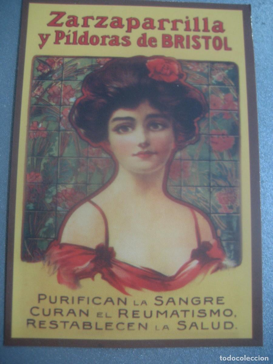Coleccionismo calendarios: CALENDARIO CARTELES ANUNCIOS 1961. ZARZAPARRILLA Y PILDORAS DE BISTROL. N&ordm;34