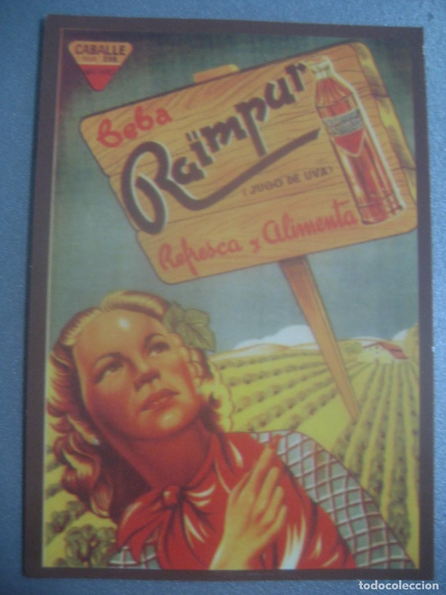 Coleccionismo calendarios: CALENDARIO CARTELES ANUNCIOS 1961. BEBA RAIMPUR, JUGO DE UVA. N&ordm;40