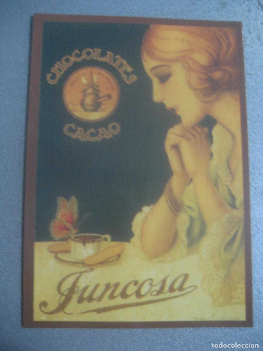Coleccionismo calendarios: CALENDARIO CARTELES ANUNCIOS 1961. CHOCOLATES CACAO JUNCOSA. N&ordm;45