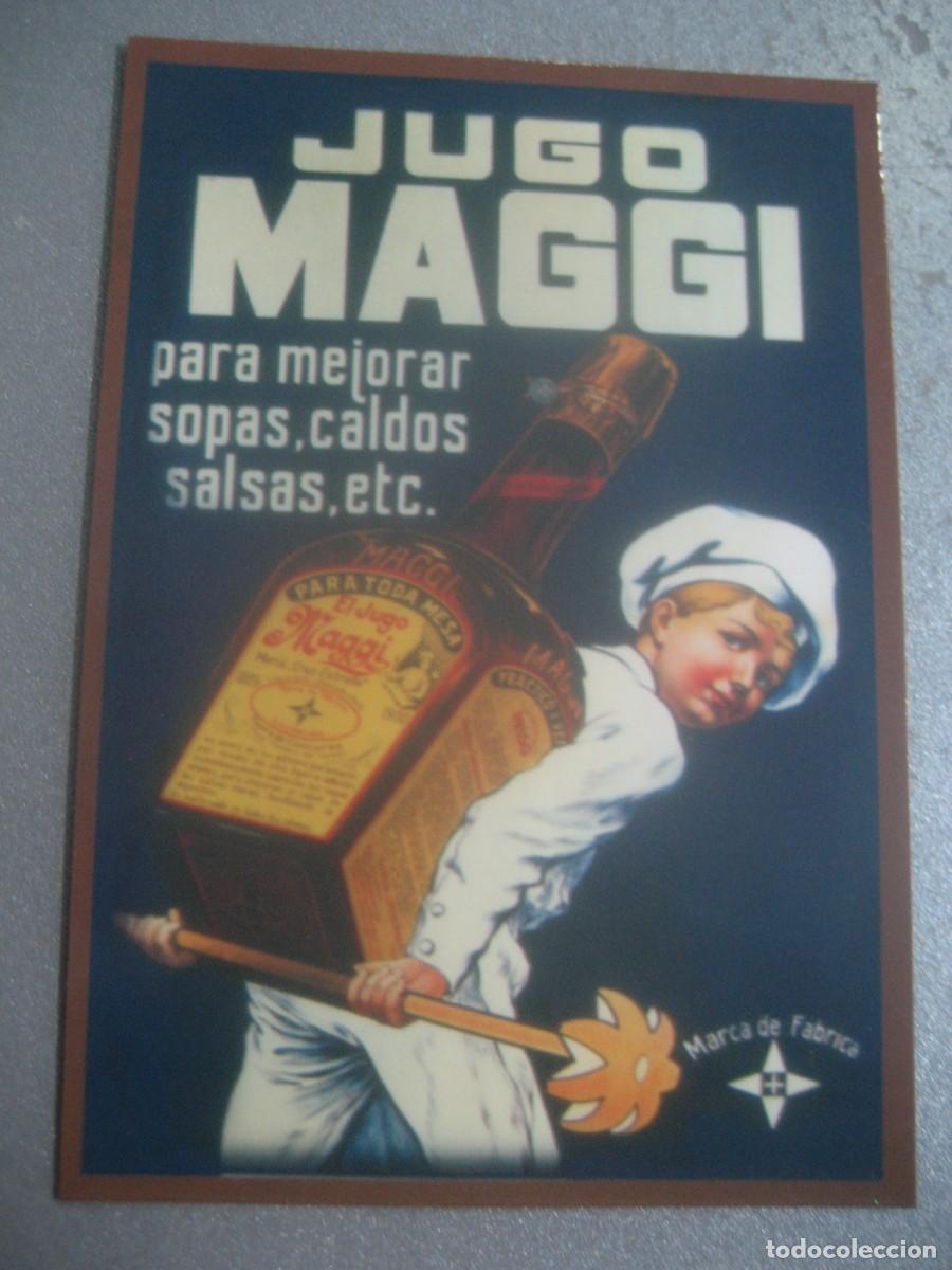 Coleccionismo calendarios: CALENDARIO CARTELES ANUNCIOS 1961. JUGO MAGGI. N&ordm;48