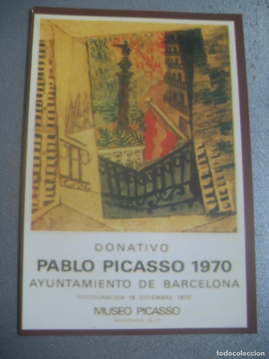 Coleccionismo calendarios: CALENDARIO CARTELES ANUNCIOS 1961. DONATIVO PABLO PICASSO 1970. N&ordm;51