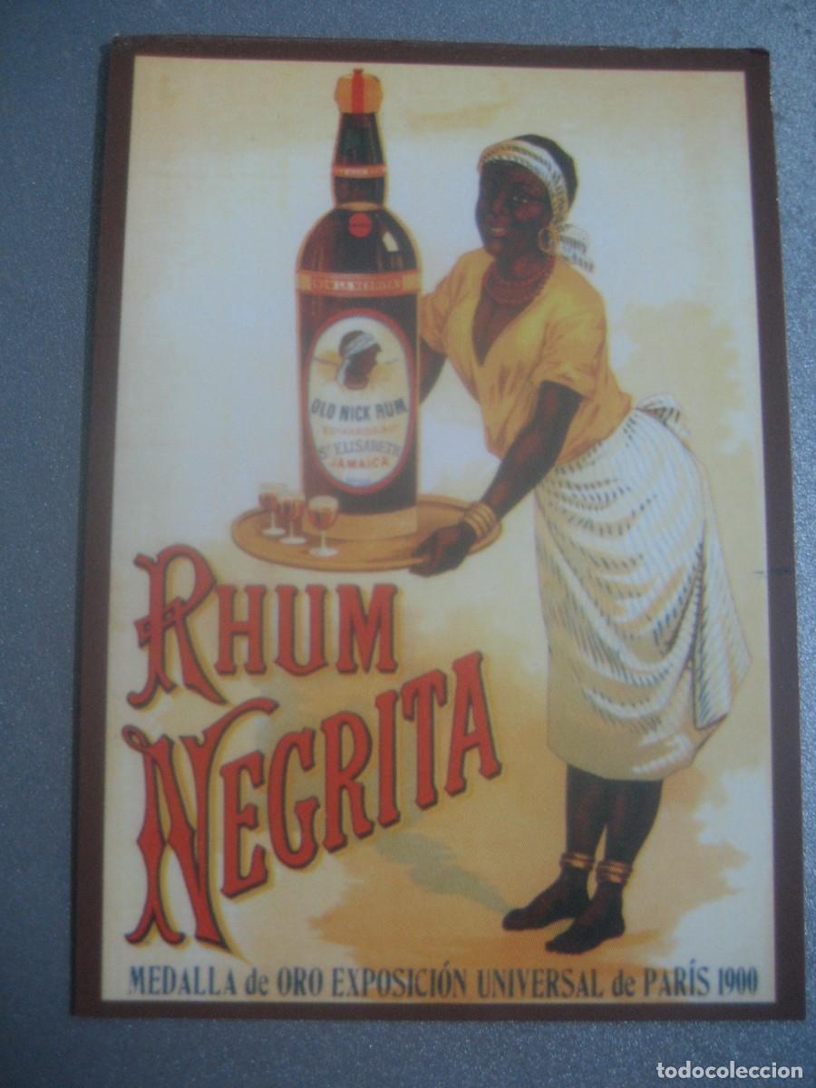 Coleccionismo calendarios: CALENDARIO CARTELES ANUNCIOS 1961. RHUM NEGRITA. N&ordm;55