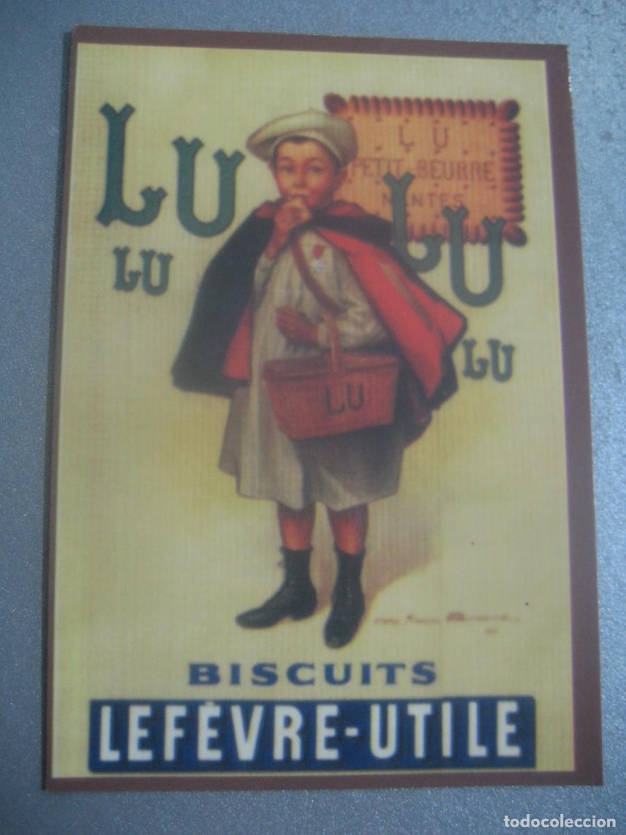 Coleccionismo calendarios: CALENDARIO CARTELES ANUNCIOS 1961. GALLETAS BISCUITS LU LU. N&ordm;57