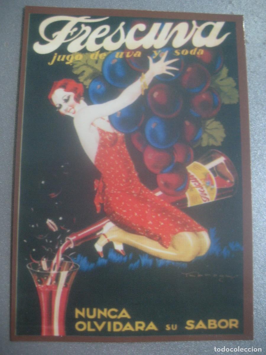 Coleccionismo calendarios: CALENDARIO CARTELES ANUNCIOS 1961. FRESCUVA, JUGO DE UVA Y SODA. N&ordm;58
