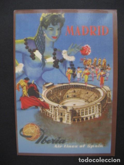 Coleccionismo calendarios: CALENDARIO CARTELES ANUNCIOS 1961. IBERIA, AIR LINES OF SPAIN, MADRID. N&ordm;66
