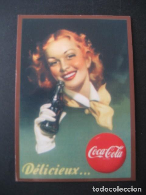 Coleccionismo calendarios: CALENDARIO CARTELES ANUNCIOS 1961. COCA-COLA, DELICIEUX. N&ordm;70