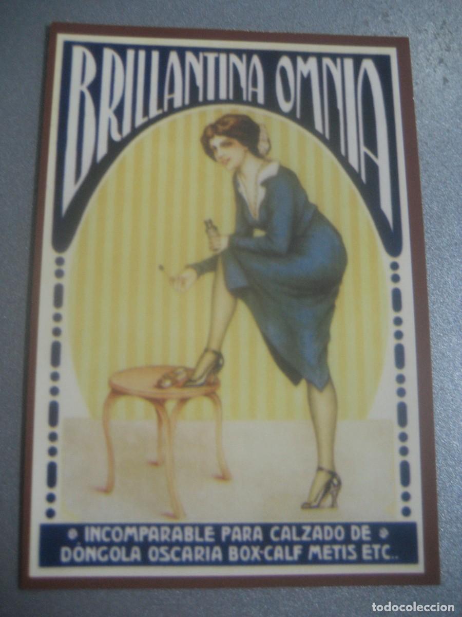 Coleccionismo calendarios: CALENDARIO CARTELES ANUNCIOS 1961. BRILLANTINA OMNIA, PARA EL CALZADO. N&ordm;71