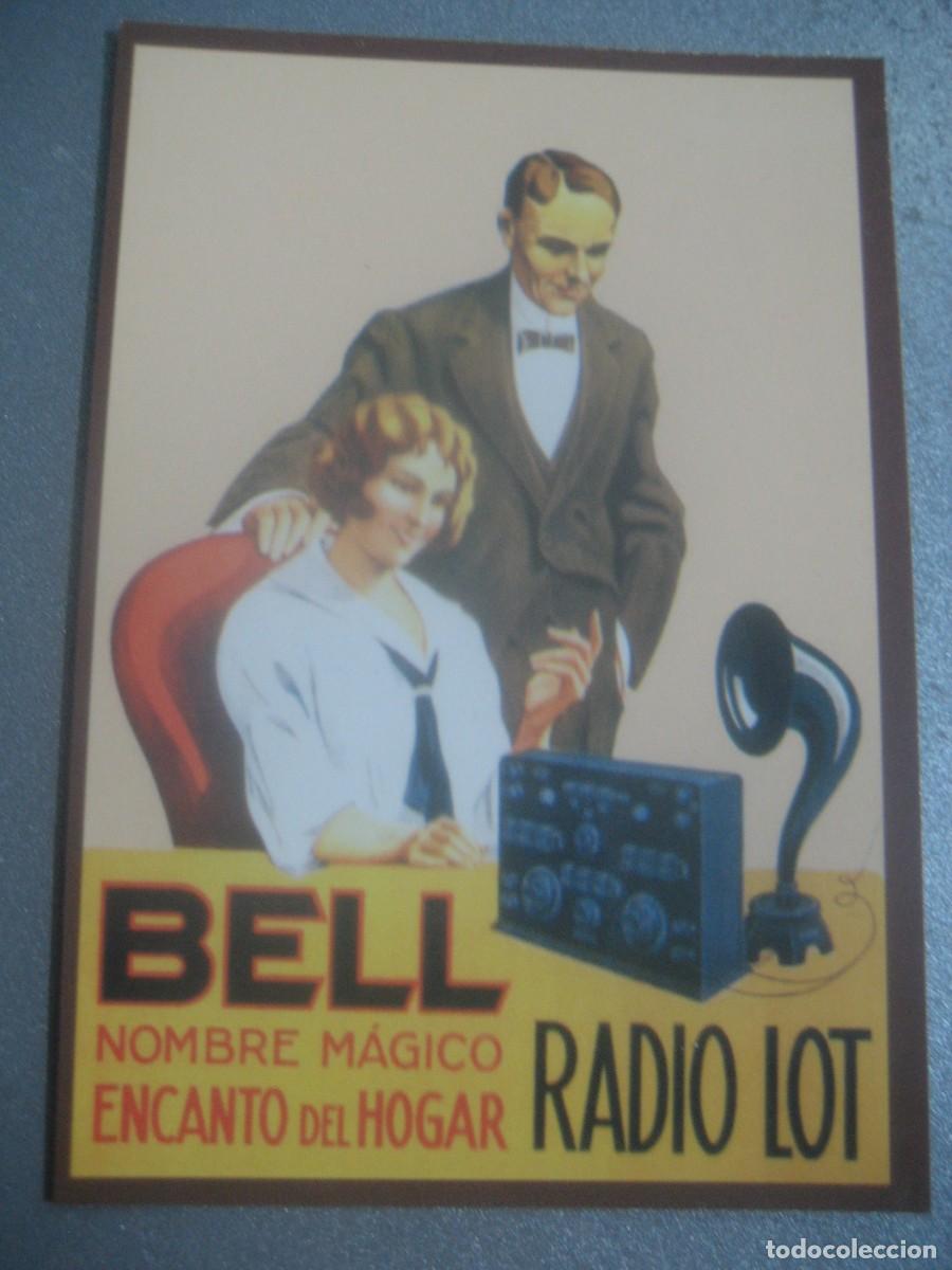 Coleccionismo calendarios: CALENDARIO CARTELES ANUNCIOS 1961. BELL, RADIO LOT. N&ordm;72