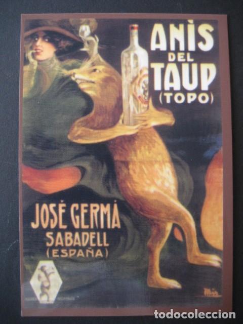 Coleccionismo calendarios: CALENDARIO CARTELES ANUNCIOS 1961. ANIS DEL TOPO, JOSE GERMA. SABADELL. N&ordm;82