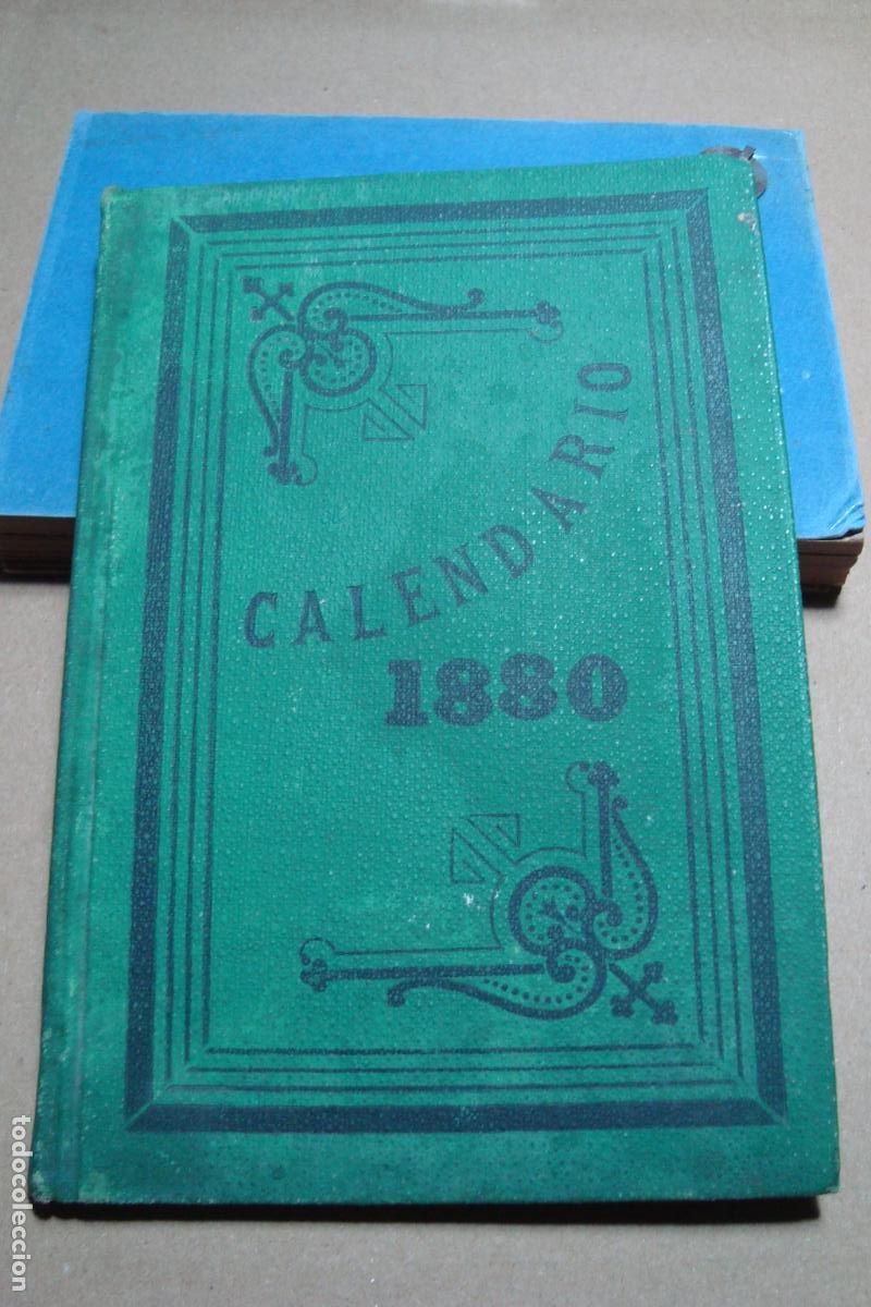 Coleccionismo calendarios: CALENDARIO PARA EL ARZOBISPADO DE SEVILLA A&Ntilde;OS BISIESTO 1880.