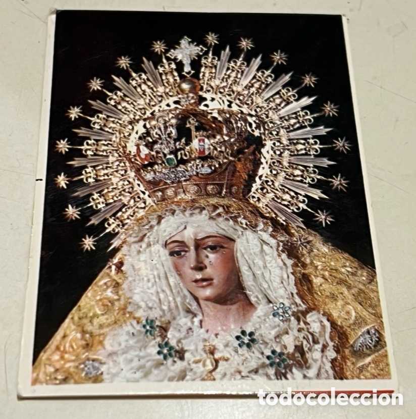 Coleccionismo calendarios: Calendario de bolsillo. Virgen de la Macarena. Crommins. 1970.