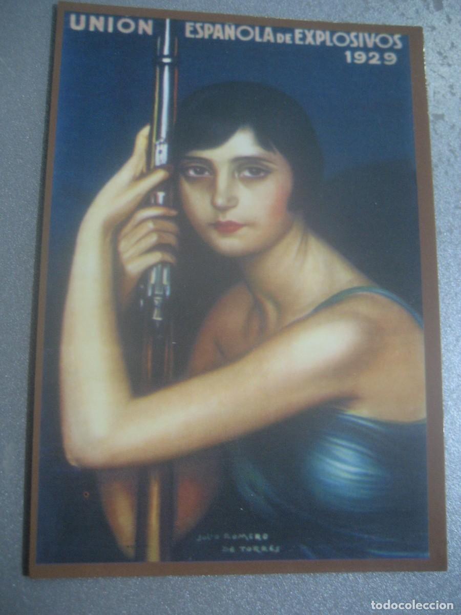 Coleccionismo calendarios: CALENDARIO CARTELES ANUNCIOS 1961. UNION ESPA&Ntilde;OLA DE EXPLOSIVOS 1929. N&ordm;92