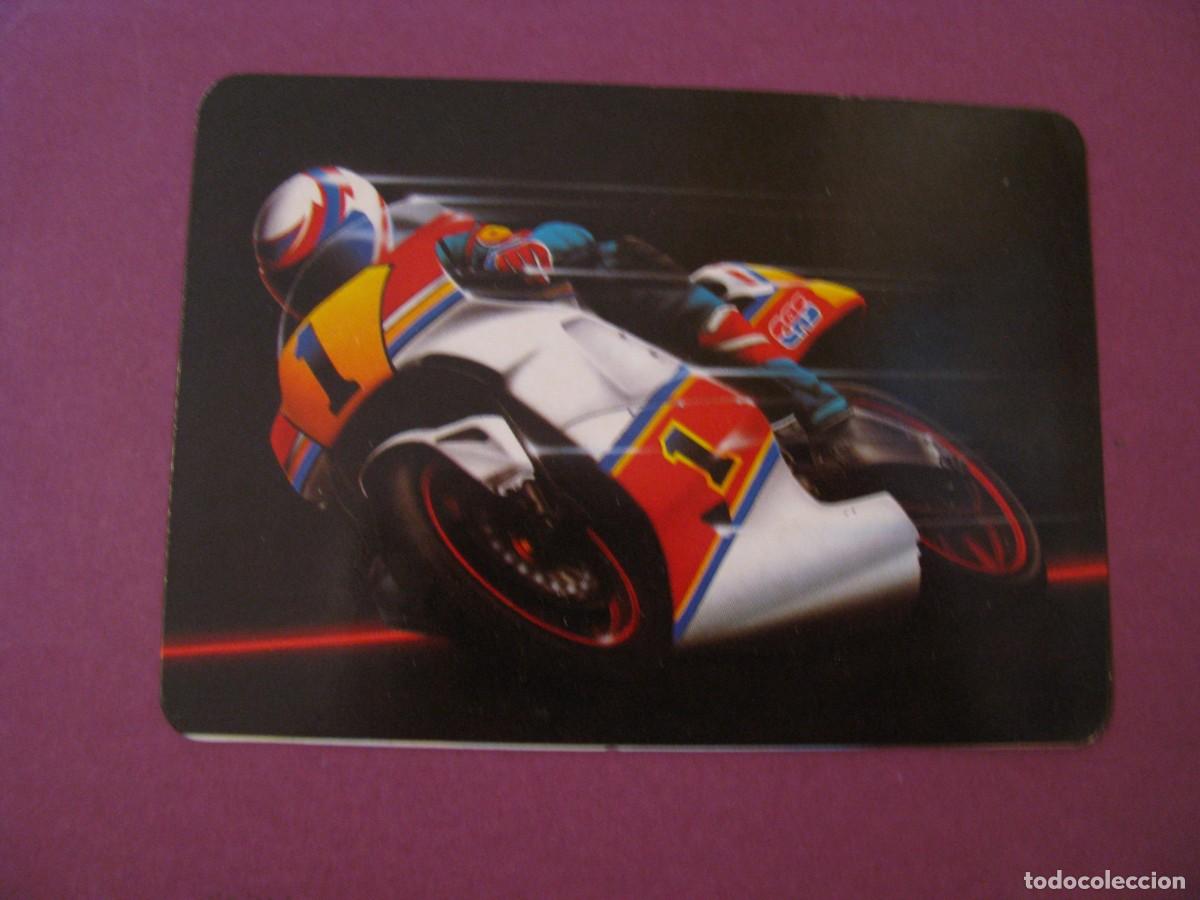 Coleccionismo calendarios: CALENDARIO DE BOLSILLO. IMAGEN MOTO DEPORTIVA. PUBL. PUB STOP. LASER KARAOKE, MALAGA 1994