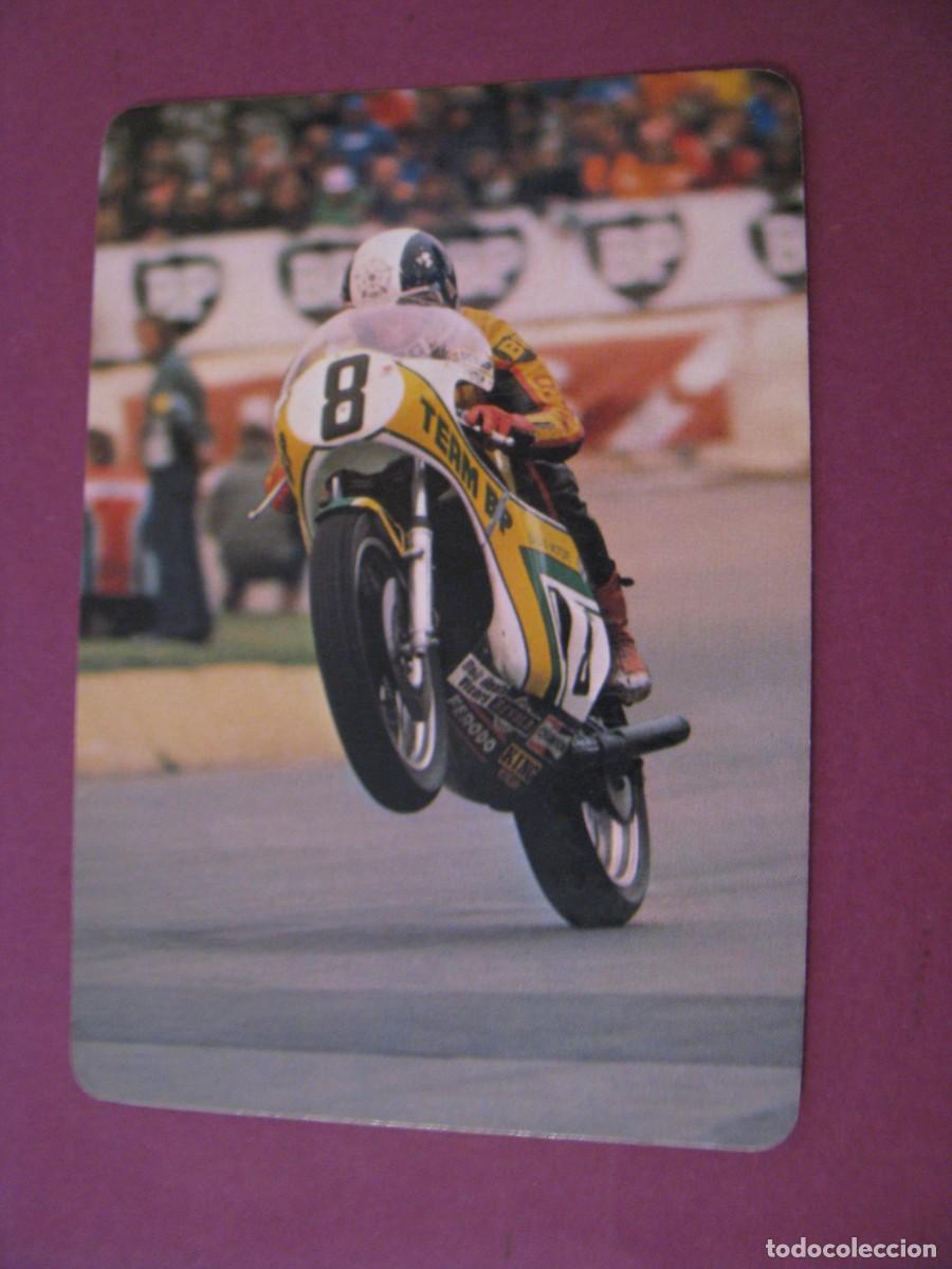Coleccionismo calendarios: CALENDARIO DE BOLSILLO. IMAGEN MOTO DEPORTIVA. PUBL. BAR ANODE, MALAGA 1987