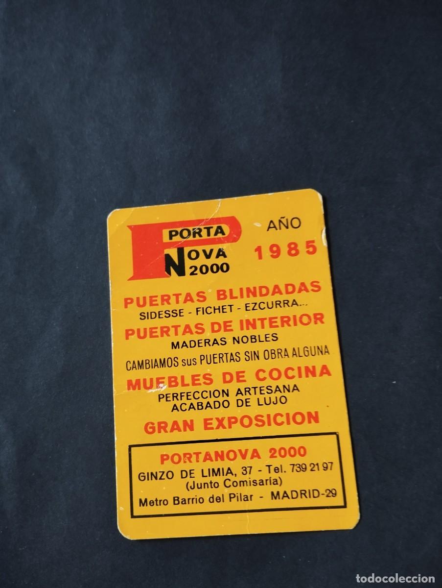 Coleccionismo calendarios: CALENDARIO PUBLICIDAD DEL A&Ntilde;O 1985 - EL DE LA FOTOS VER TODOS MIS CALENDARIOS