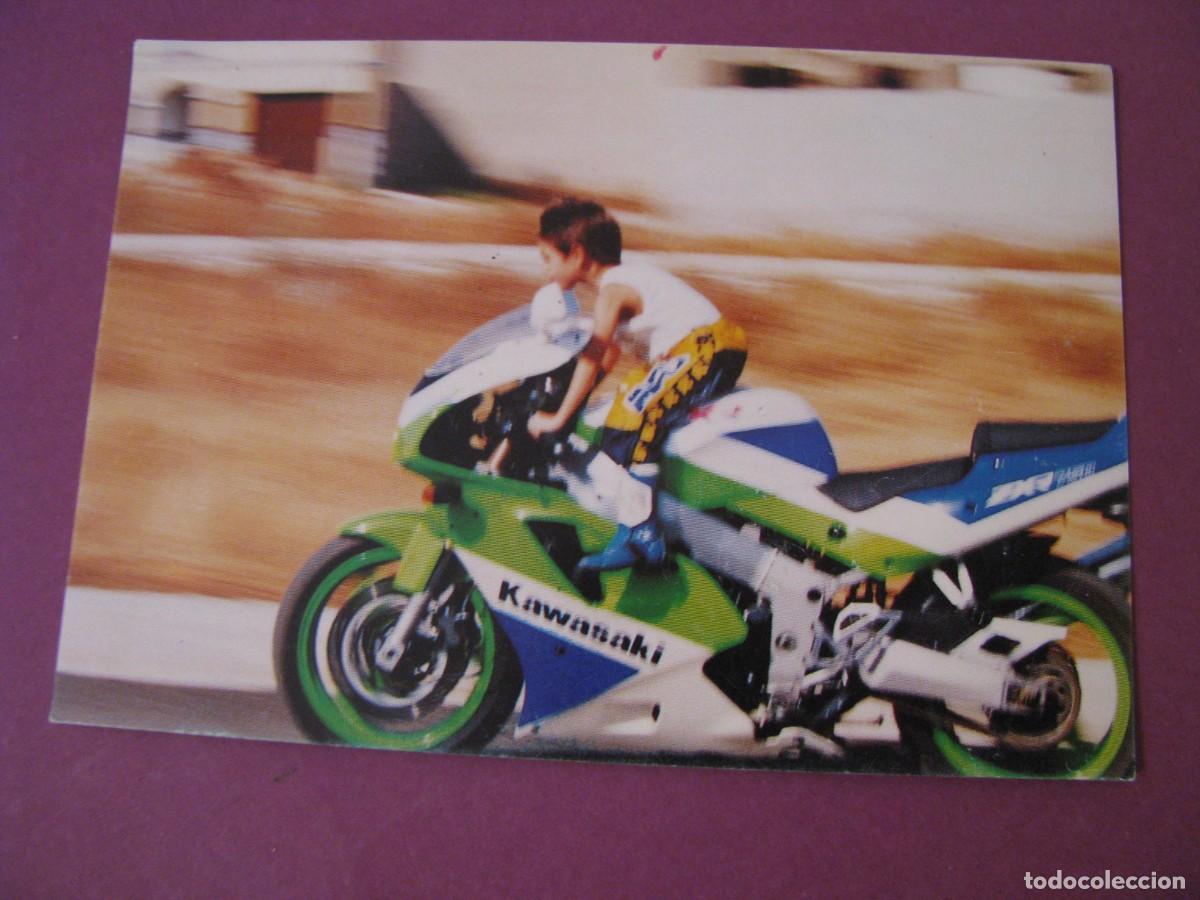 Coleccionismo calendarios: CALENDARIO MOTO DEPORTIVA. PELUQUIERIA INOCENCIO, ARCHIDONA PILOTO FREDDYE ORTIZ MARTIN 5 A&Ntilde;OS. 1989