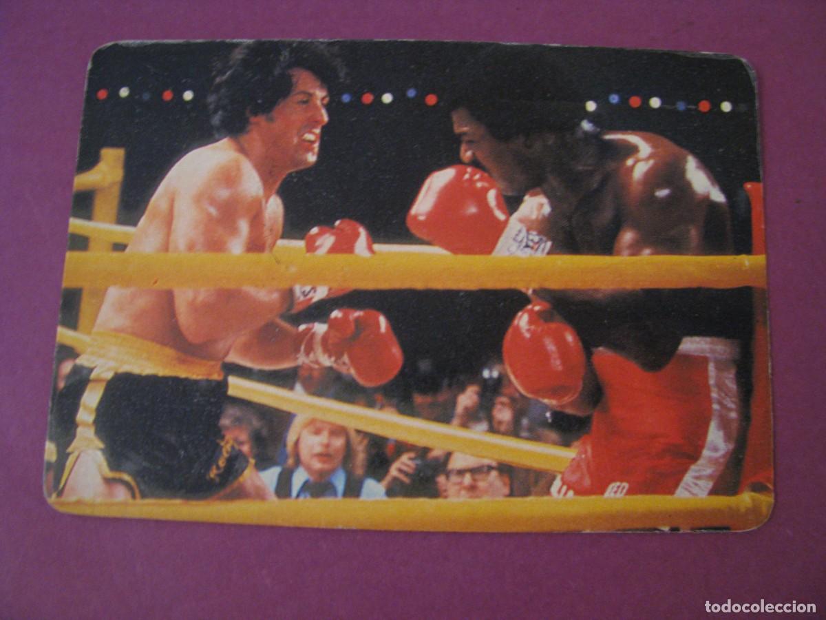 Coleccionismo calendarios: CALENDARIO DE BOLSILLO 1988. VIDEO CLUB 87, MALAGA. PELICULA ROCKY