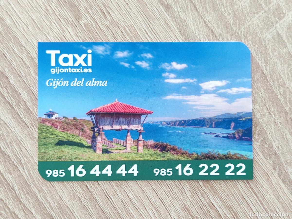 Coleccionismo calendarios: CALENDARIO DE BOLSILLO 2025 - TAXI GIJON - HORREO CADAVEDO ASTURIAS