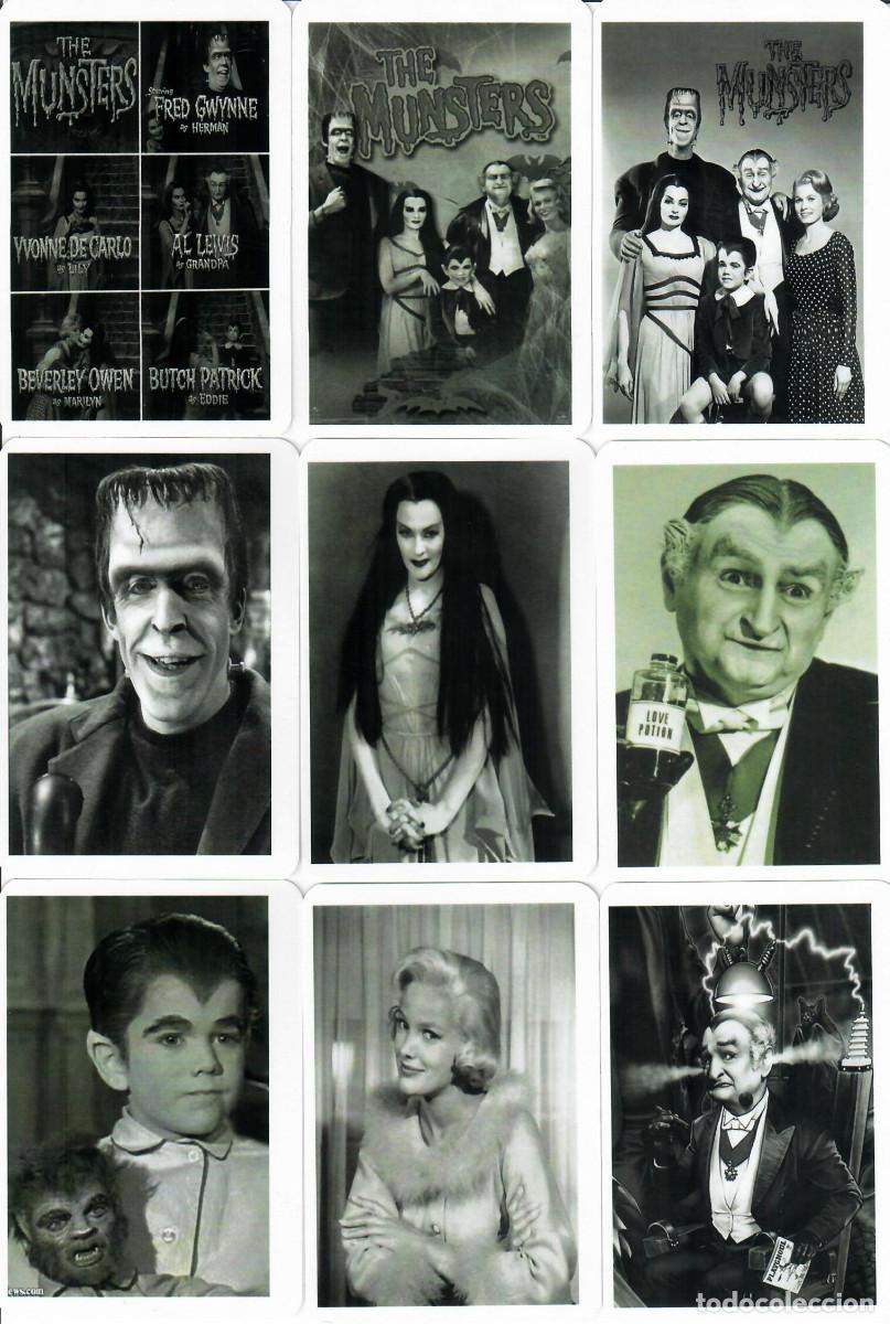 Coleccionismo calendarios: 9 CALENDARIOS DE BOLSILLO - A&Ntilde;O 2022 - THE MUNSTERS