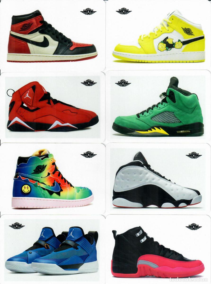 Coleccionismo calendarios: 8 CALENDARIOS DE BOLSILLO - A&Ntilde;O 2022 - NIKE AIR JORDAN