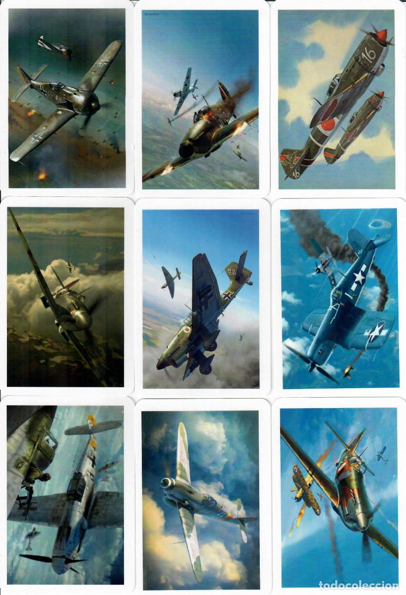 Coleccionismo calendarios: 9 CALENDARIOS DE BOLSILLO - A&Ntilde;O 2022 - ARTE MILITAR AVIONES
