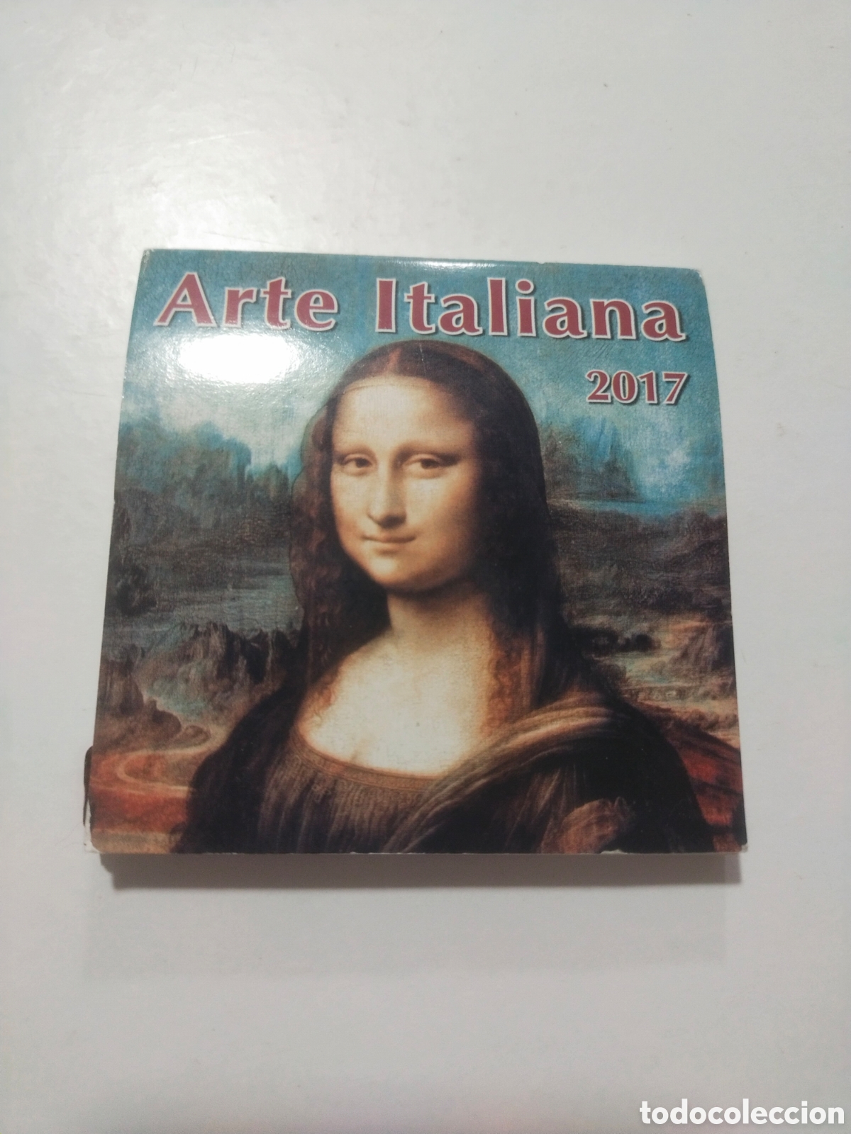 Coleccionismo calendarios: Im&aacute;n Calendario Arte Italiana 2017 Biblioteca La Feltrinelli Editrice Millenium 8x8 cm