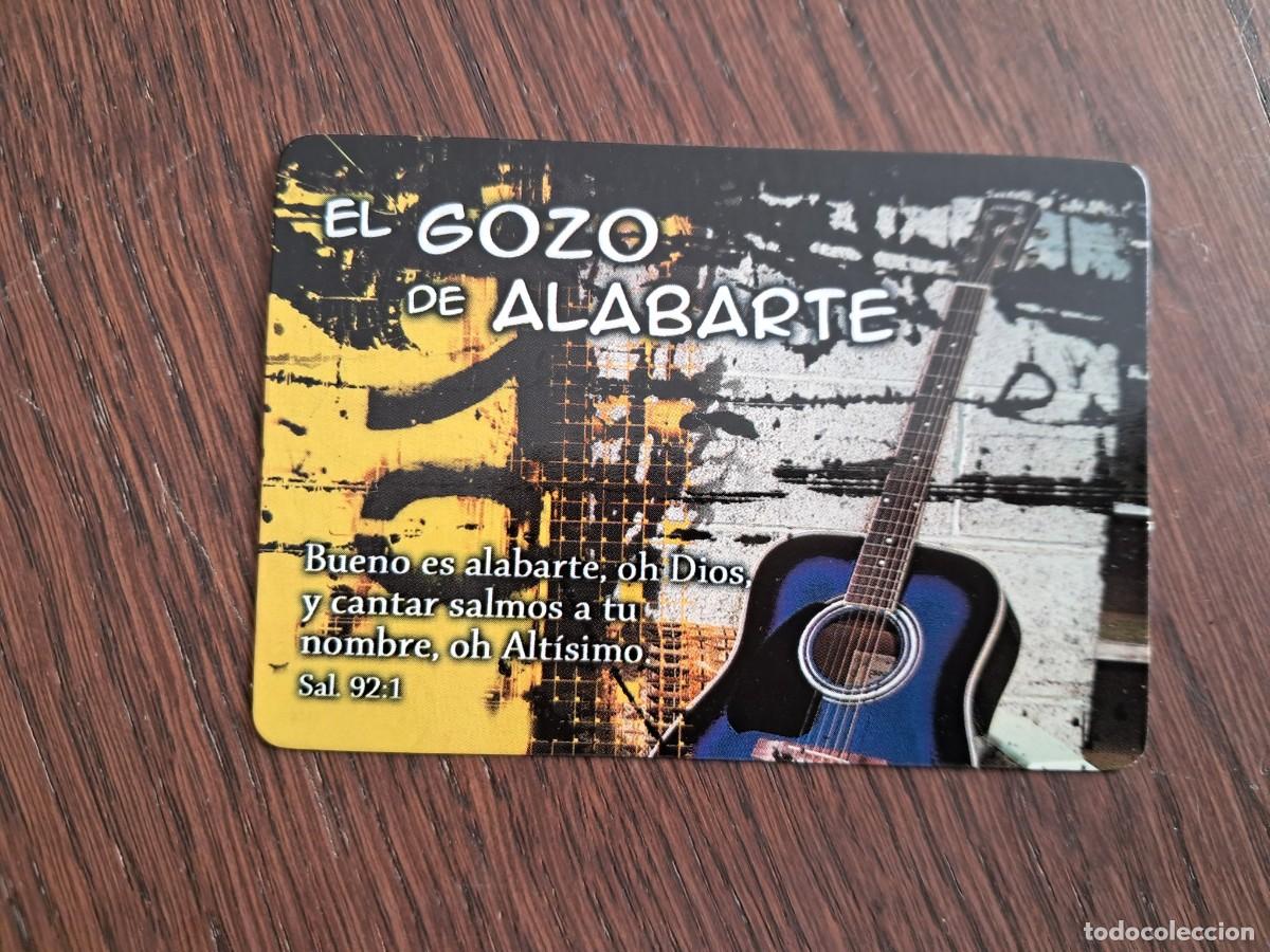 Coleccionismo calendarios: calendario de Per&uacute;, tipo religioso, con frase, imagen de guitarra, a&ntilde;o 2006.