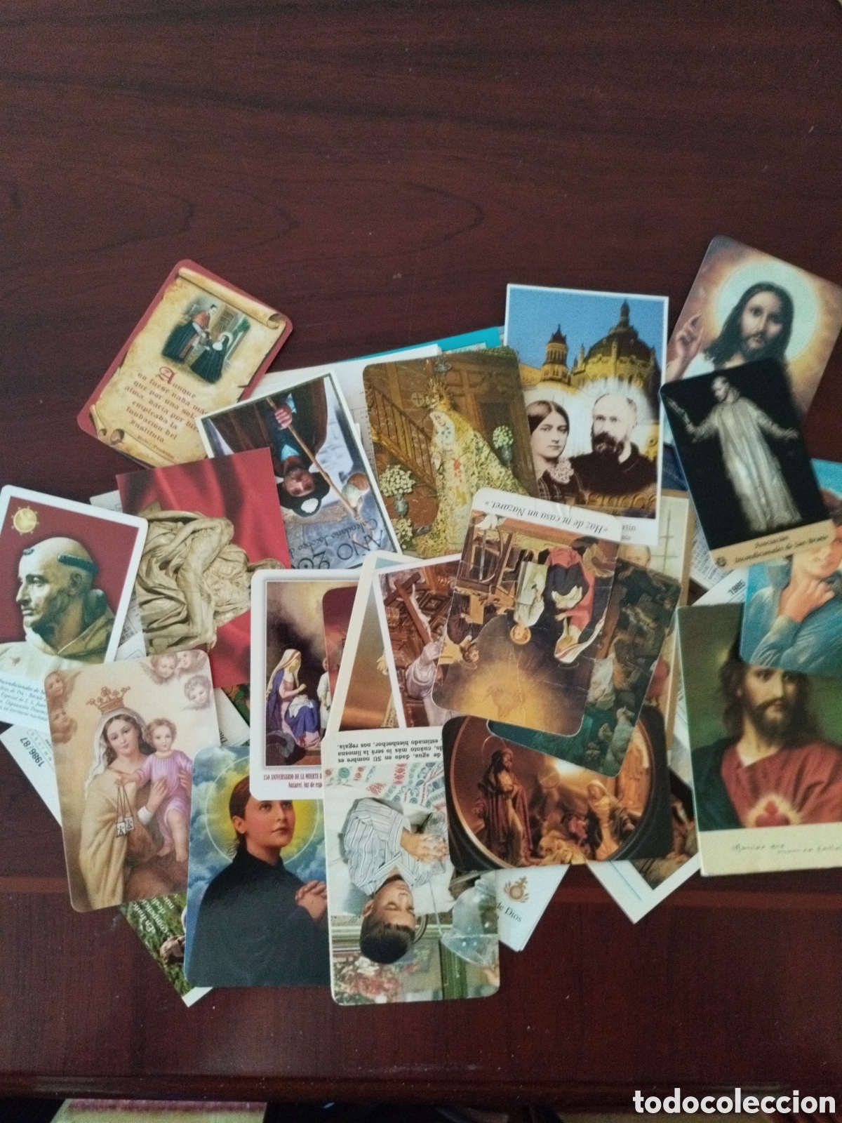 Coleccionismo calendarios: Lote de 34 calendarios tema religioso