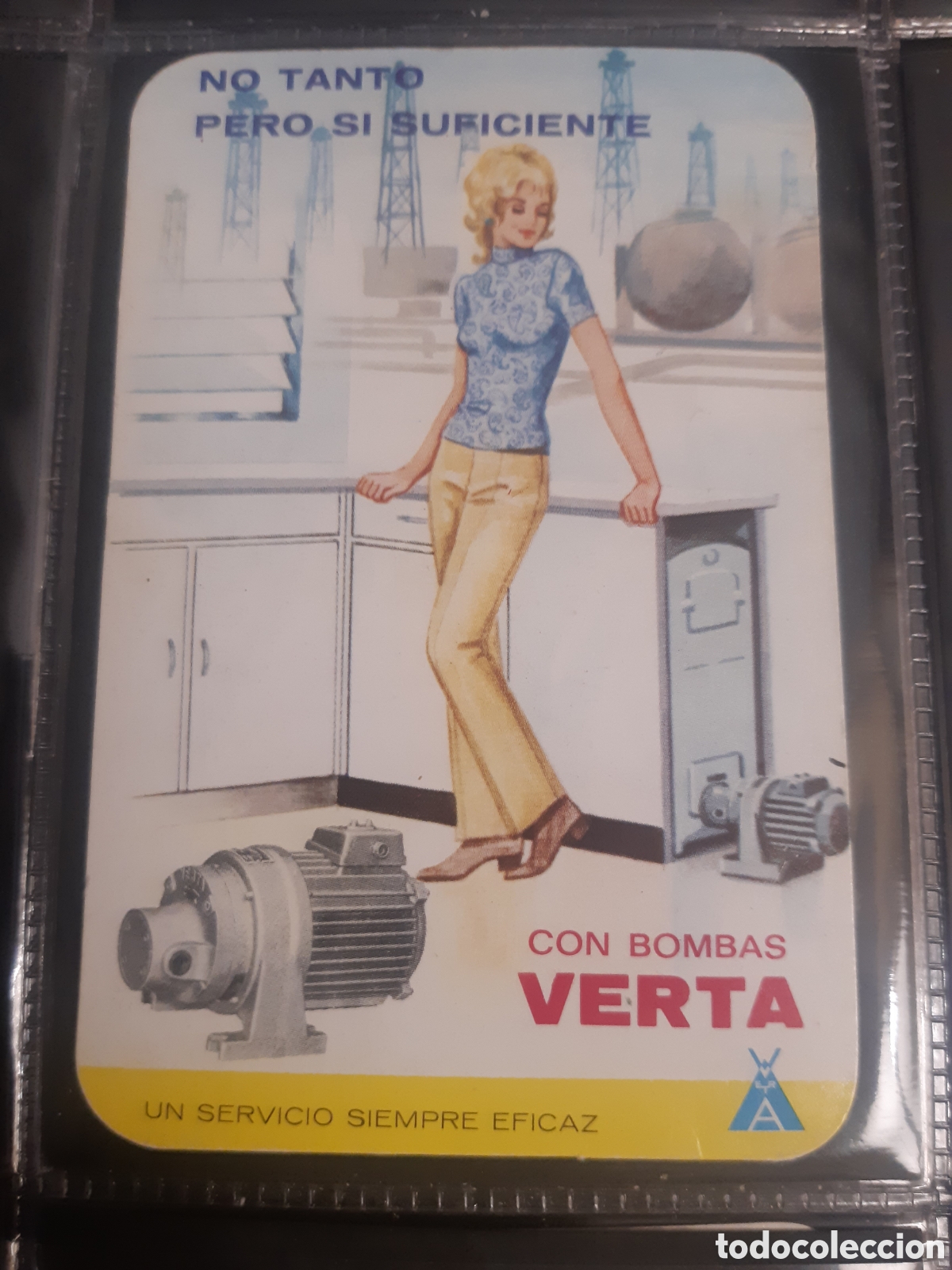 Coleccionismo calendarios: Calendario Verta 1971