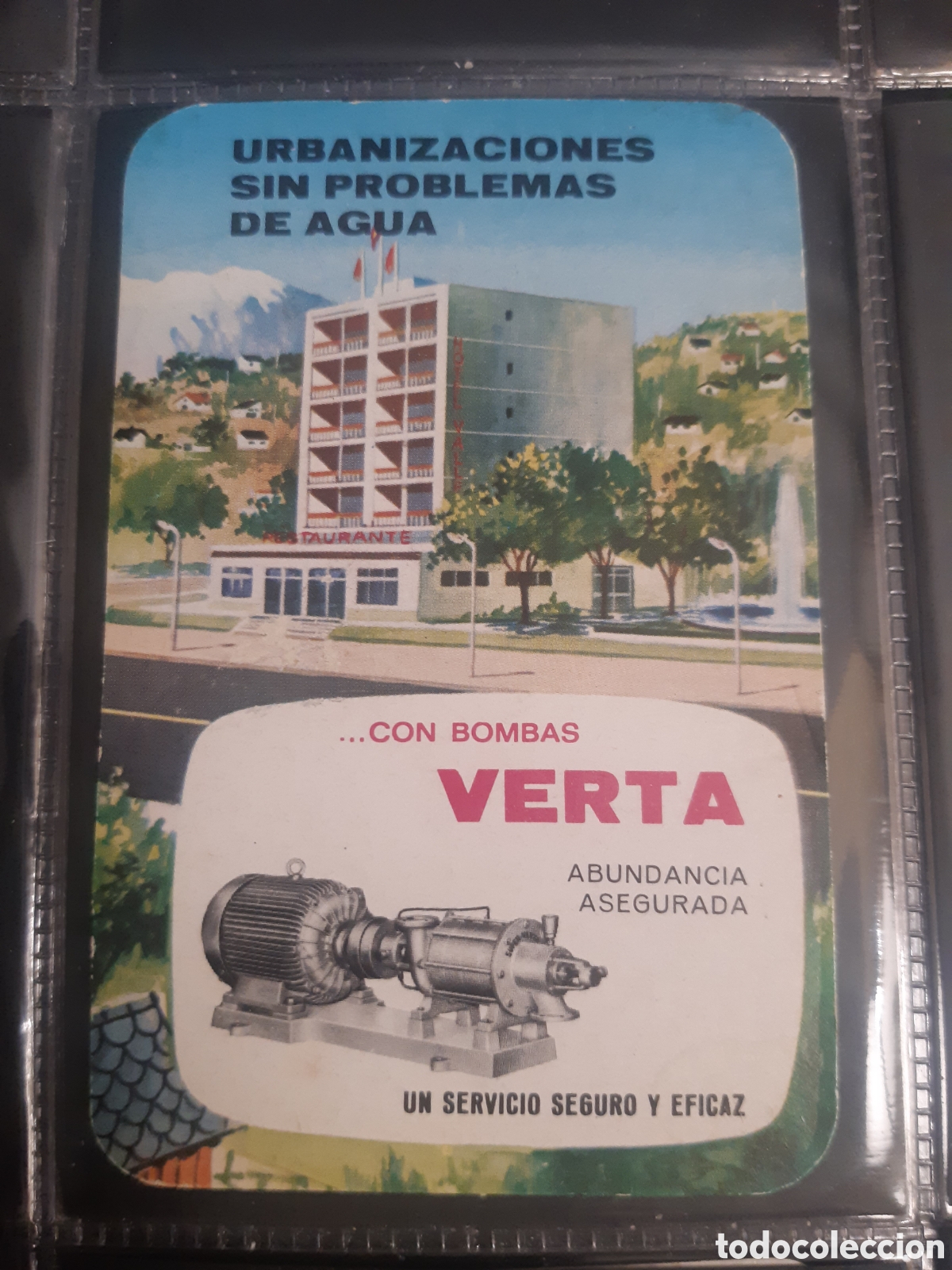 Coleccionismo calendarios: Calendario Verta 1971