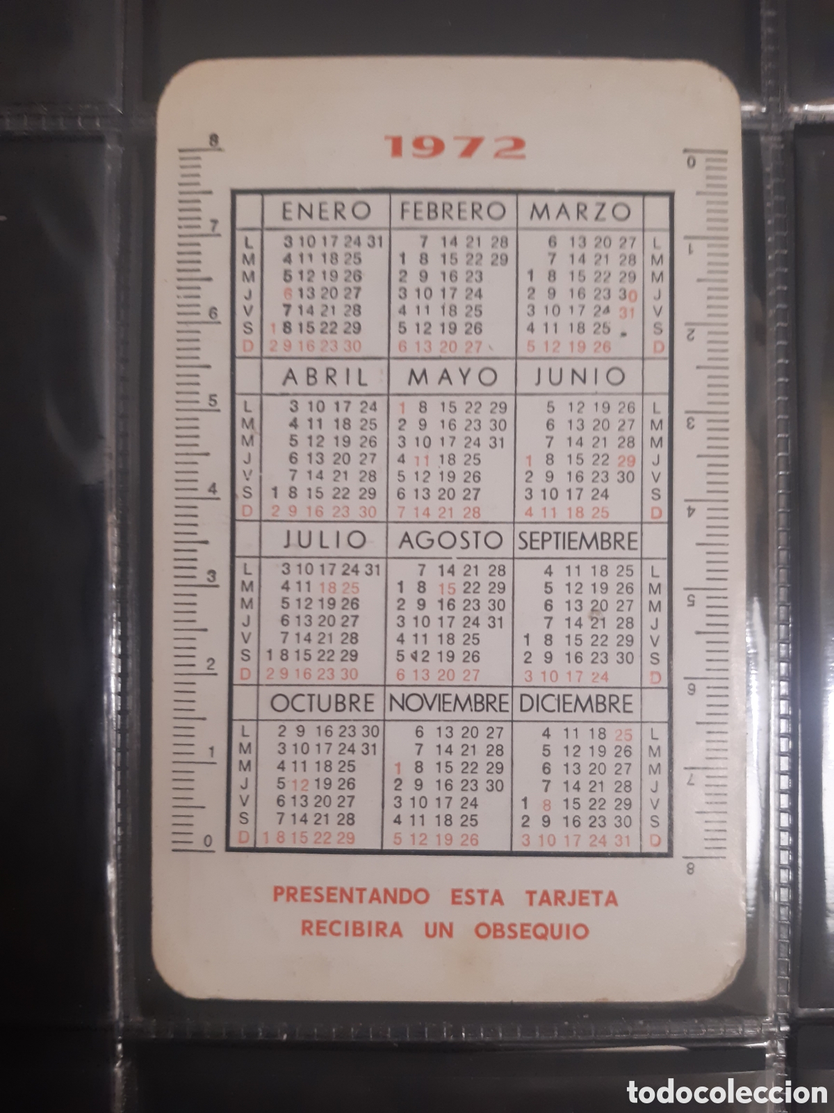 Coleccionismo calendarios: Calendario Chrysler Espa&ntilde;a 1972 - Foto 2