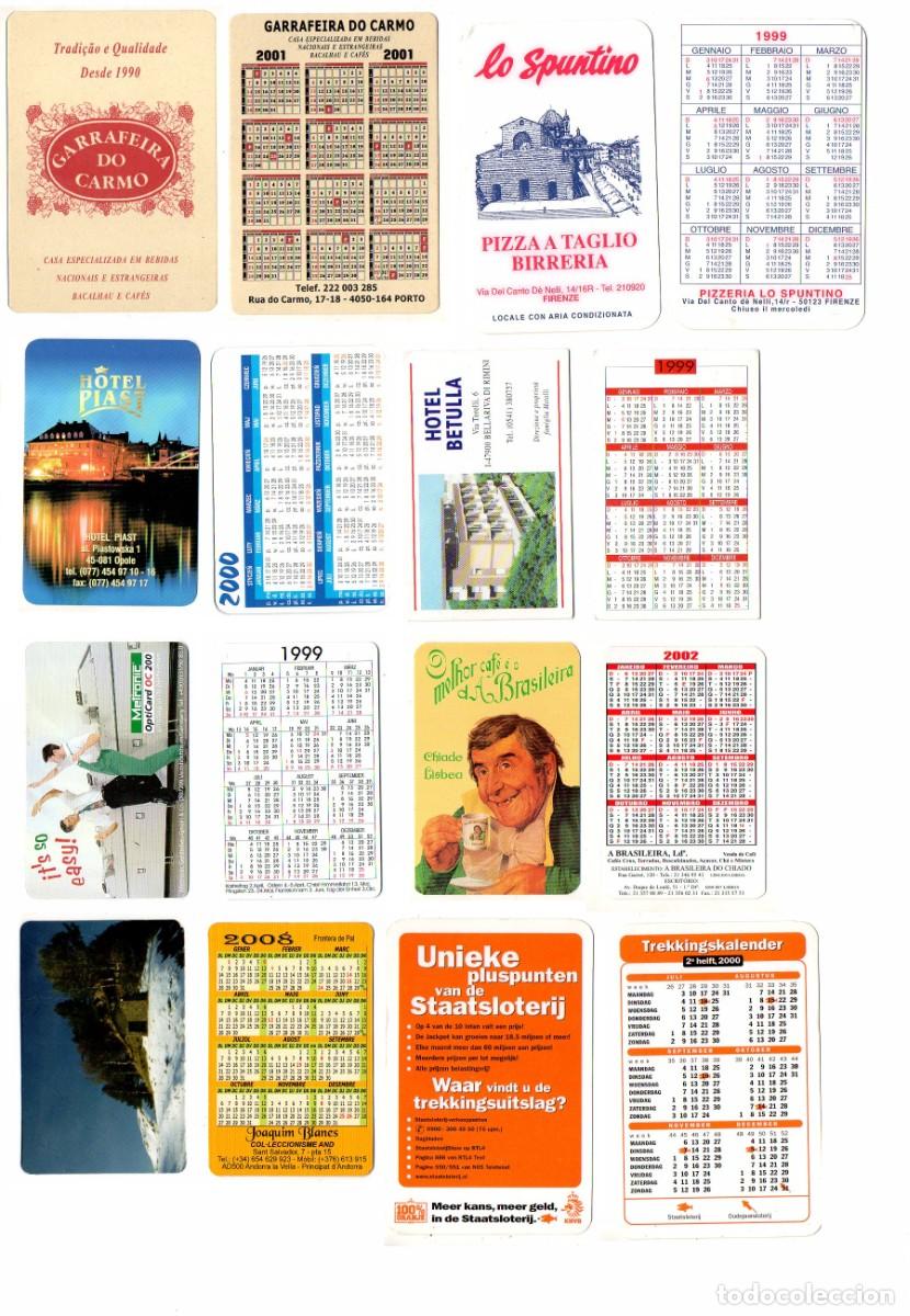Coleccionismo calendarios: calendarios de bolsillo - lote 023 - 8 calendarios