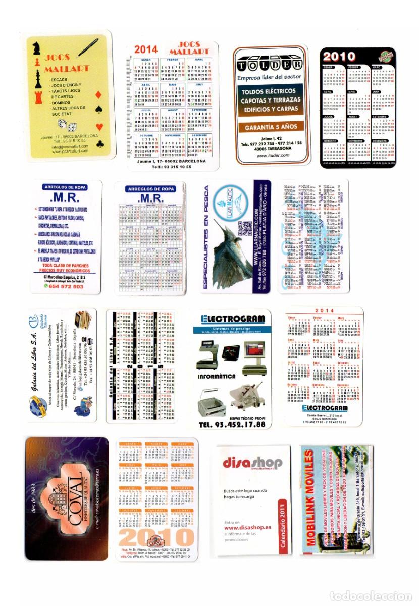 Coleccionismo calendarios: calendarios de bolsillo - lote 026 - 8 calendarios
